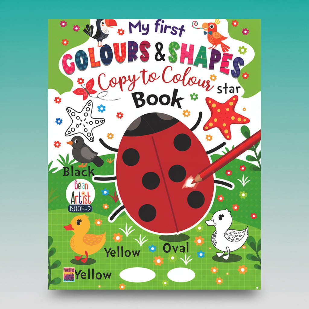 My First Colours & Shapes Copy To Colour 3+ HF by HF