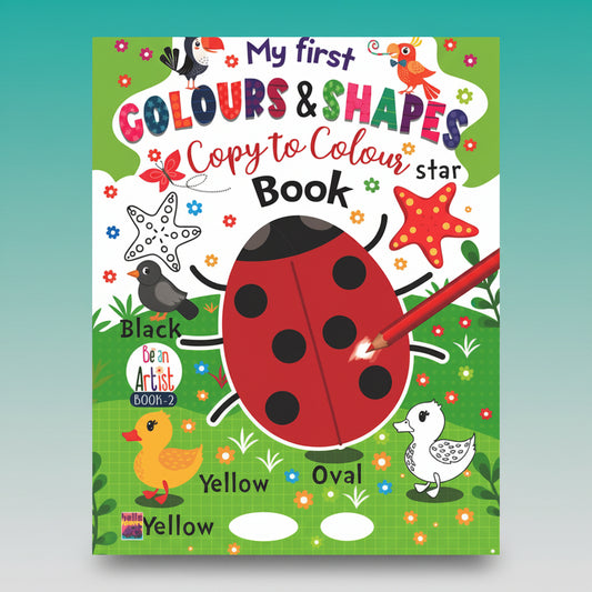 My First Colours & Shapes Copy To Colour 3+ HF by HF