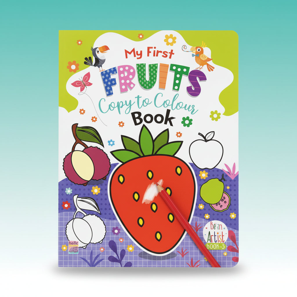 My First Fruits Copy To Colour 3+ HF by HF