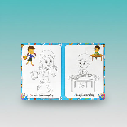 My First Good Habits Copy To Colour 3+ HF by HF