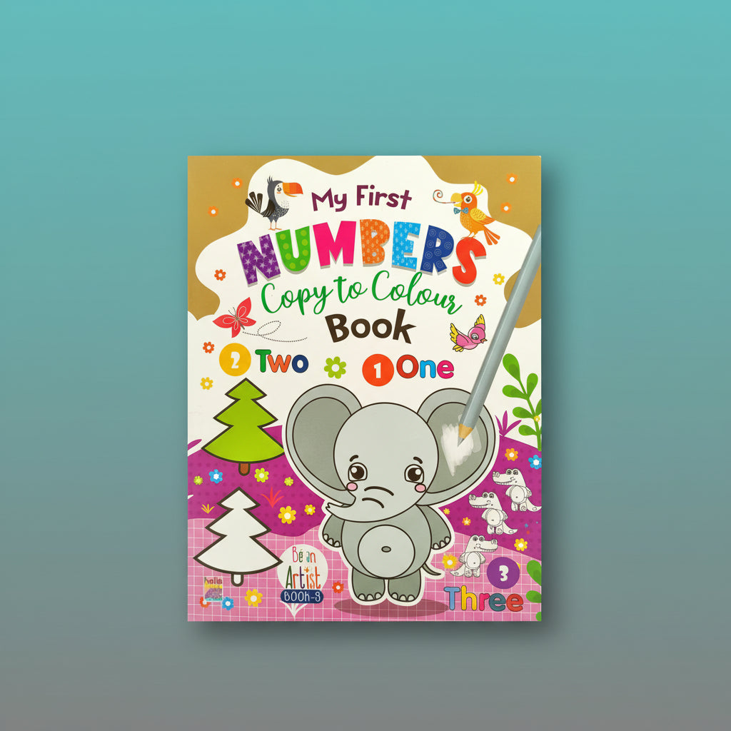 My First Numbers Copy To Colour 3+ HF by HF