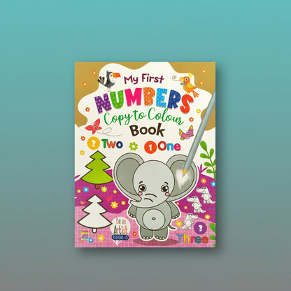 My First Numbers Copy To Colour 3+ HF by HF