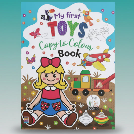 My First Toys Copy To Colour 3+ HF by HF