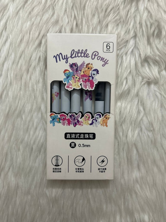My Little Pony Gel Pen 6 Set by Gift Hub Mart
