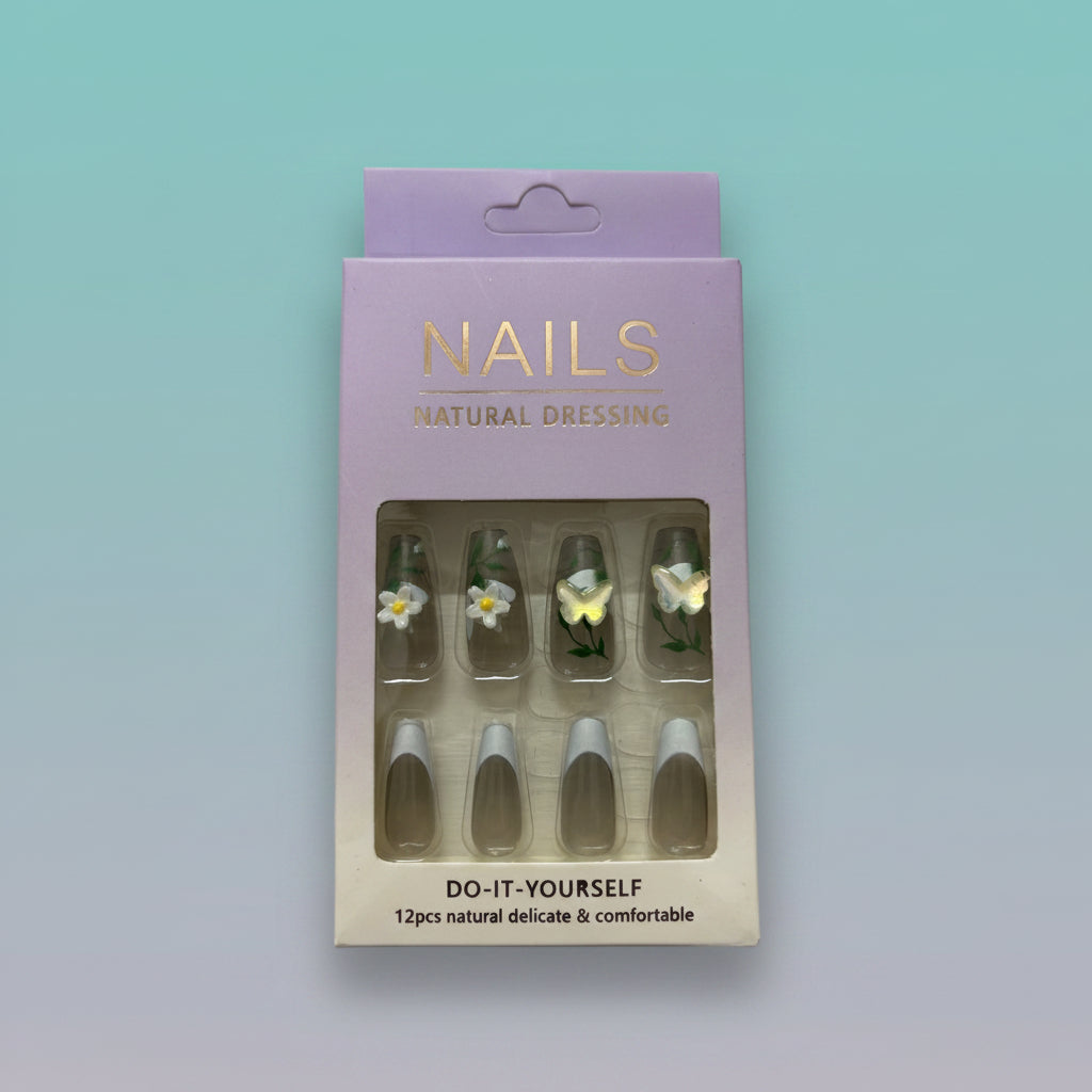Nail Extention Natural Dressing by Gift Hub Mart