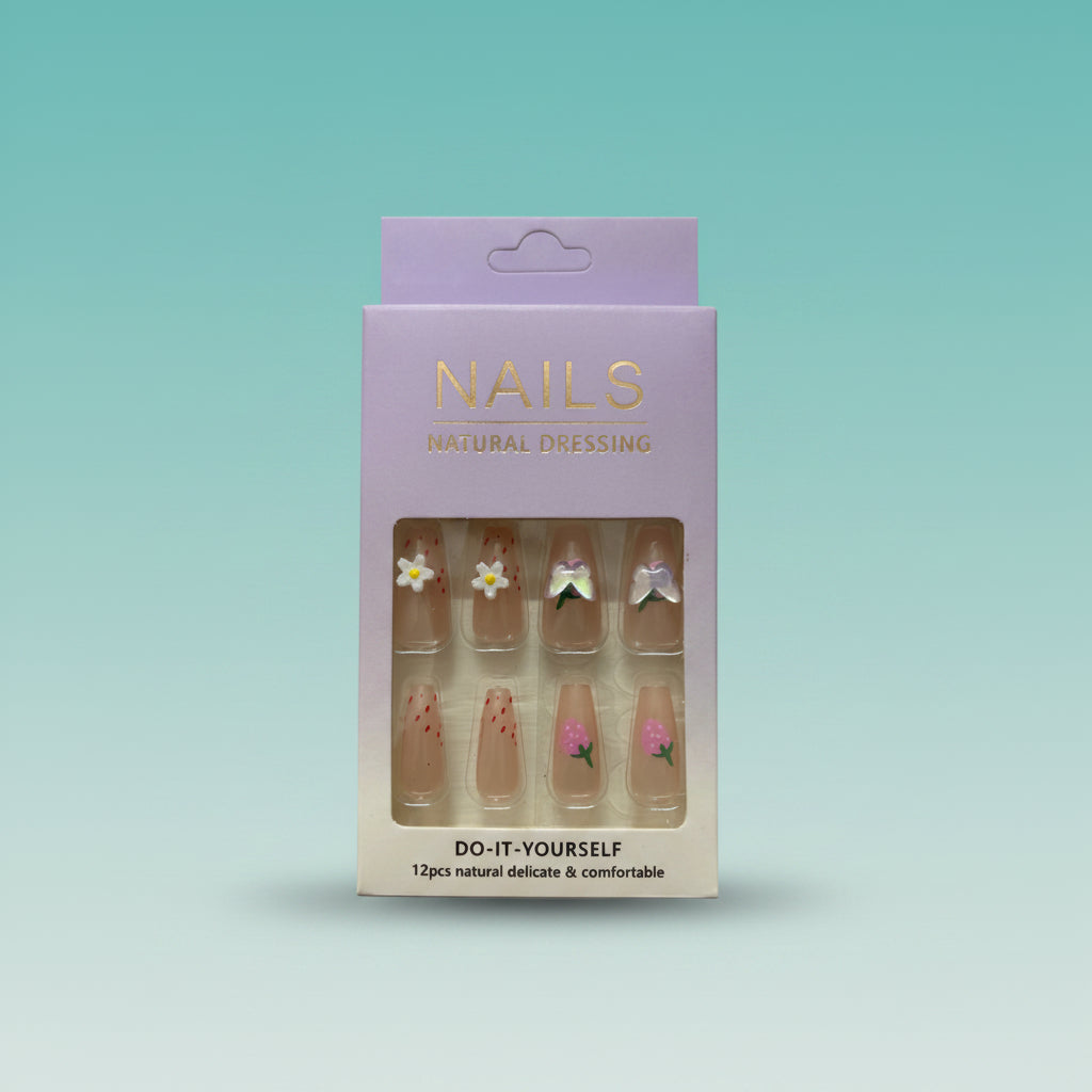 Nail Extention Natural Dressing by Gift Hub Mart