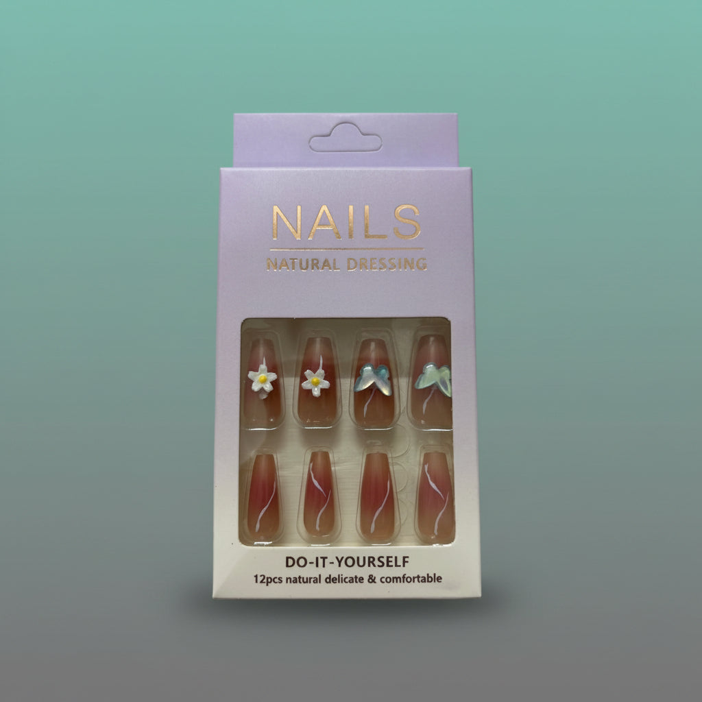 Nail Extention Natural Dressing by Gift Hub Mart