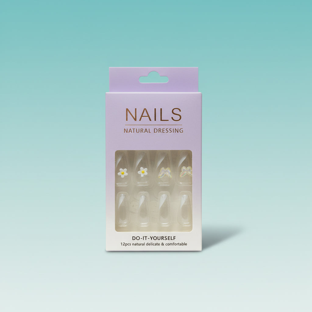 Nail Extention Natural Dressing by Gift Hub Mart
