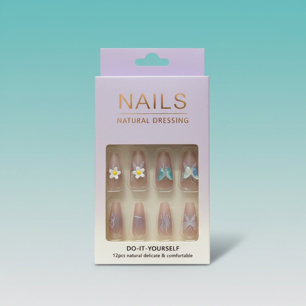 Nail Extention Natural Dressing by Gift Hub Mart