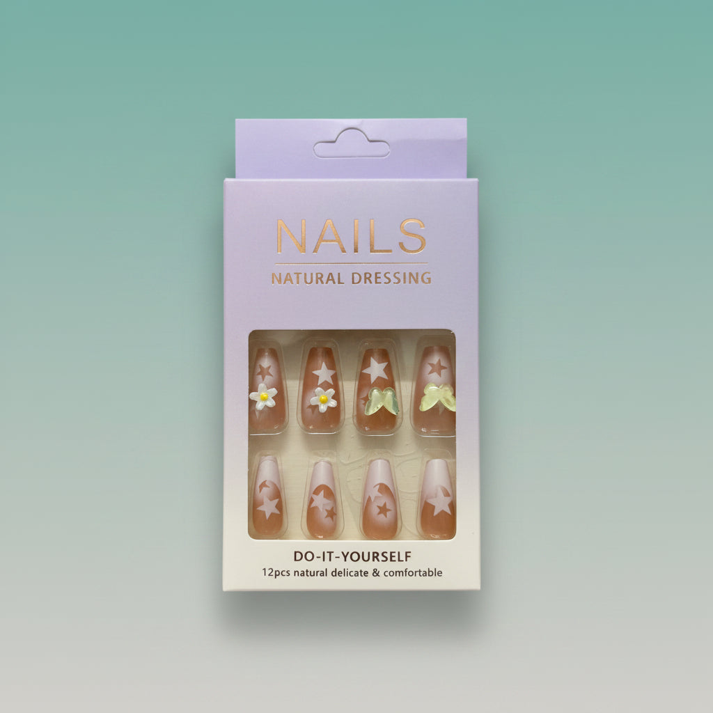 Nail Extention Natural Dressing by Gift Hub Mart
