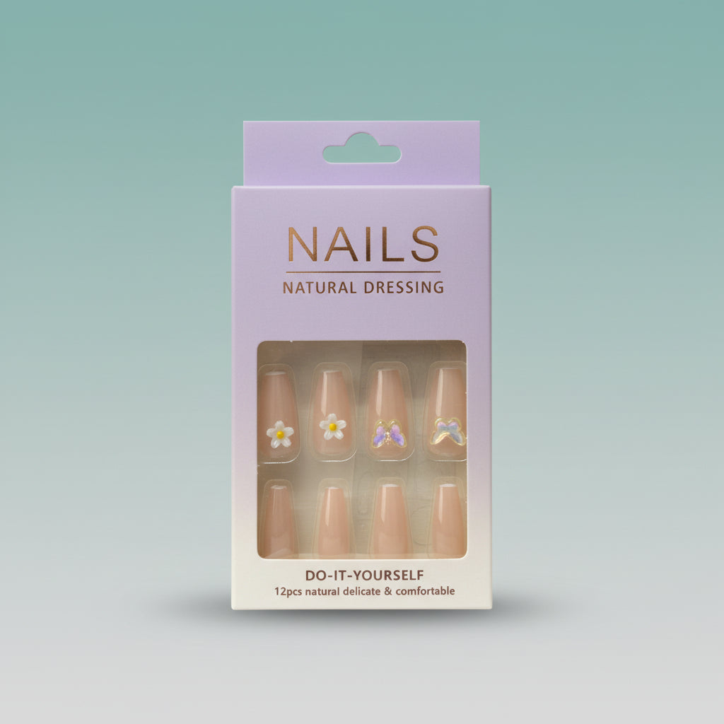 Nail Extention Natural Dressing by Gift Hub Mart