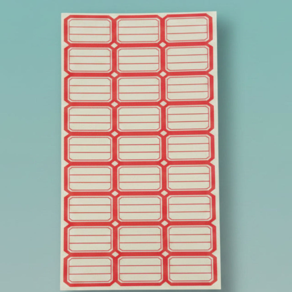 Name Label Sheet by Gifthubmart
