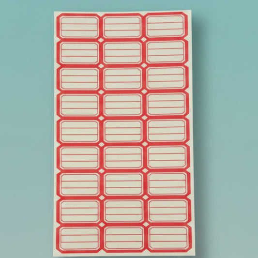 Name Label Sheet by Gifthubmart