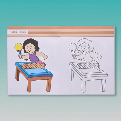 Navneet A Book of Copy Colouring- Actions by Gifthubmart