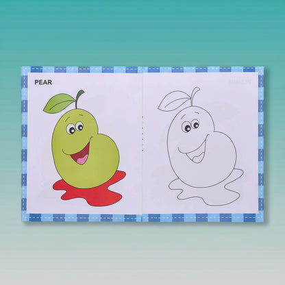 Navneet A Book of Copy Colouring- Fruits by Gifthubmart