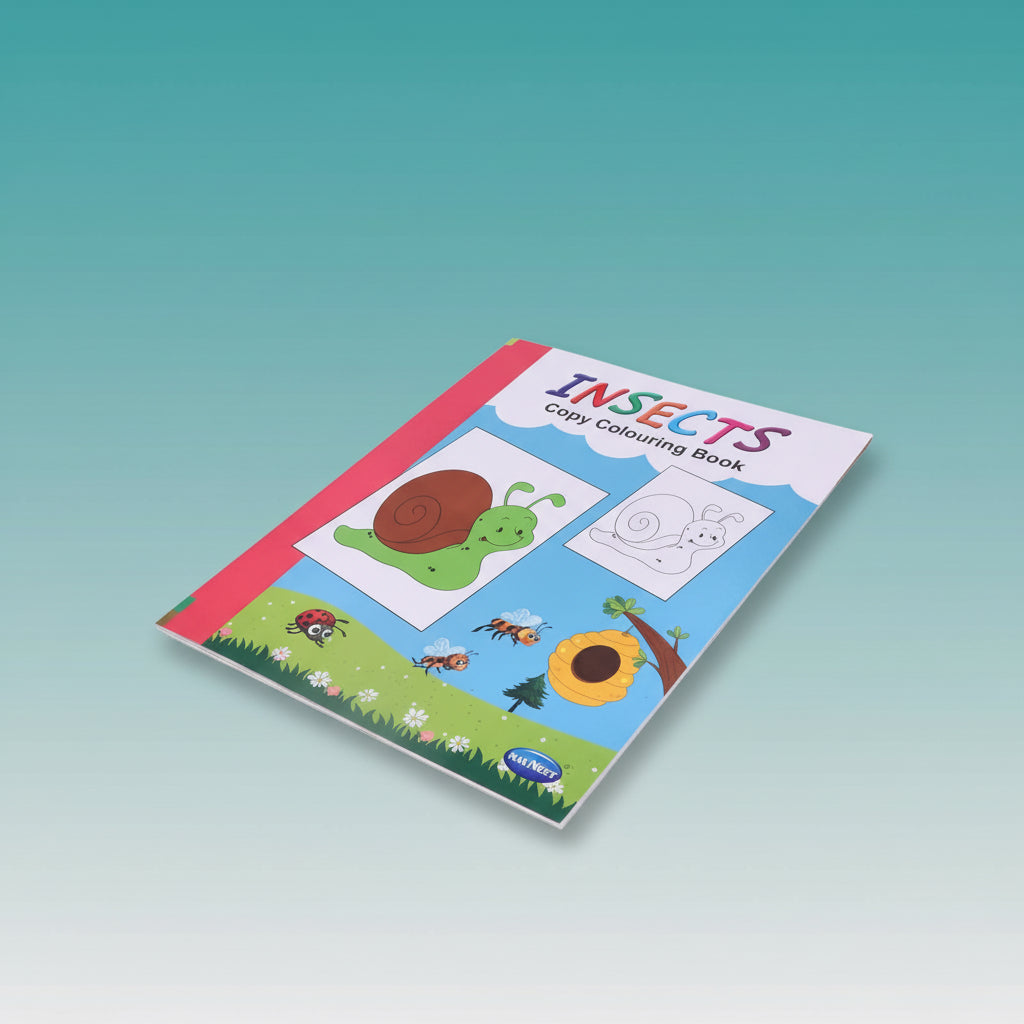 Navneet A Book of Copy Colouring- Insects by Gifthubmart