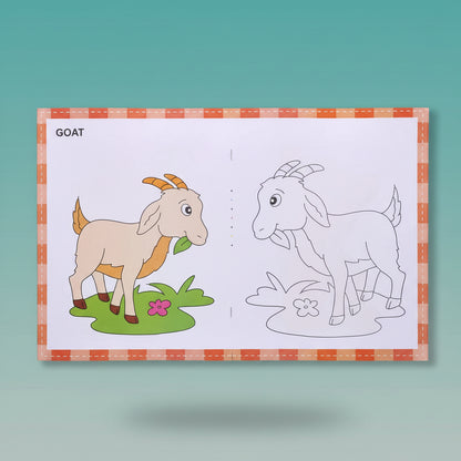 Navneet A Book of Copy Colouring- Pet Animals by Gifthubmart