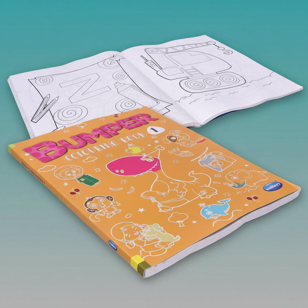 Navneet Bumper Coluring Book Series 1 by Gifthubmart