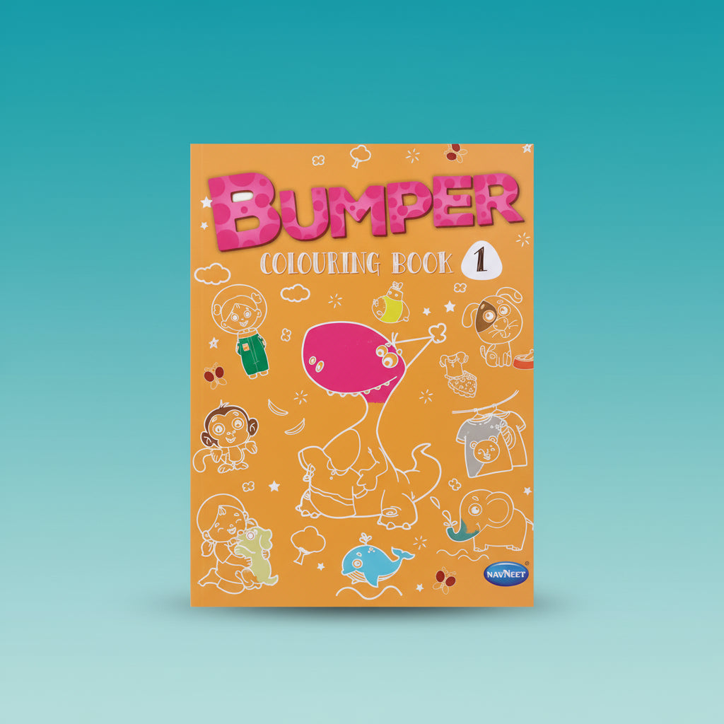 Navneet Bumper Coluring Book Series 1 by Gifthubmart