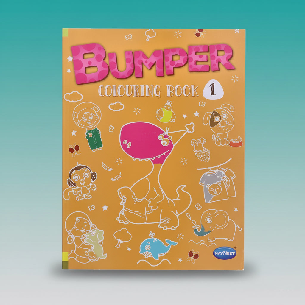 Navneet Bumper Coluring Book Series 1 by Gifthubmart