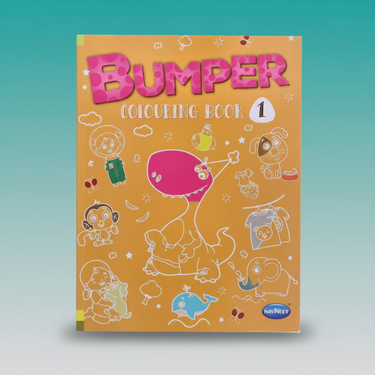 Navneet Bumper Coluring Book Series 1 by Gifthubmart