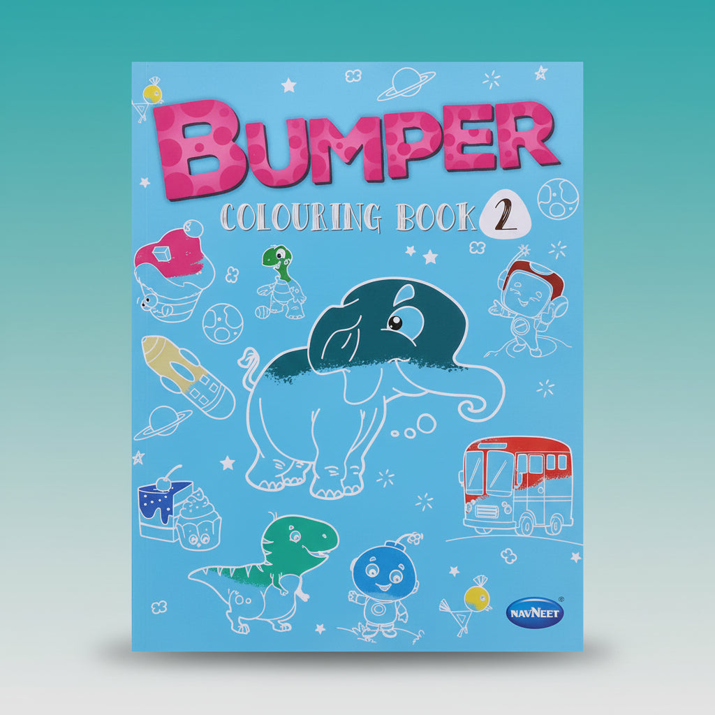 Navneet Bumper Coluring Book Series 2 by Gifthubmart