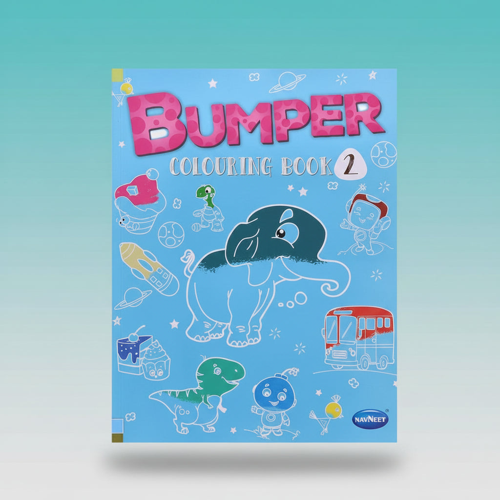 Navneet Bumper Coluring Book Series 2 by Gifthubmart