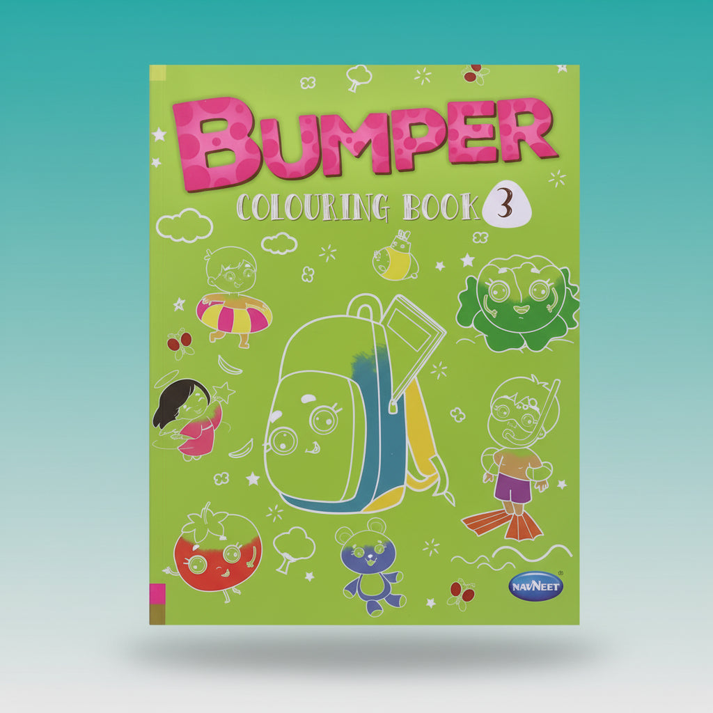 Navneet Bumper Coluring Book Series 3 by Gifthubmart