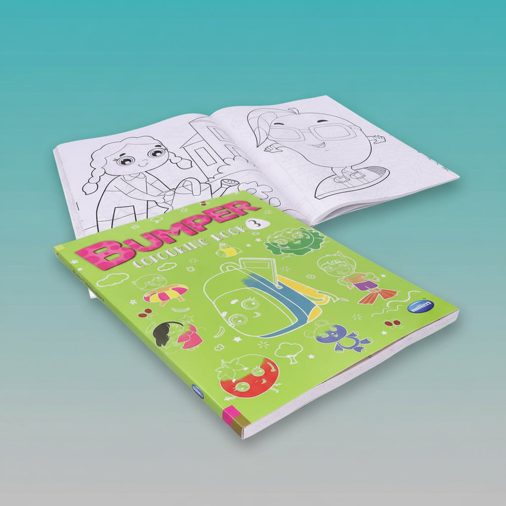 Navneet Bumper Coluring Book Series 3 by Gifthubmart