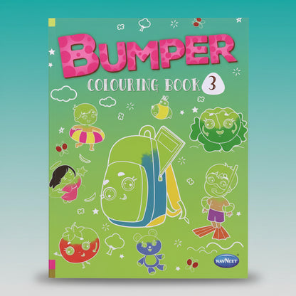 Navneet Bumper Coluring Book Series 3 by Gifthubmart