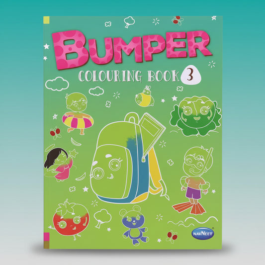 Navneet Bumper Coluring Book Series 3 by Gifthubmart