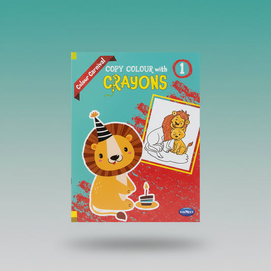Navneet Colour Carnival 1- Copy Colour With Crayons by Gift Hub Mart