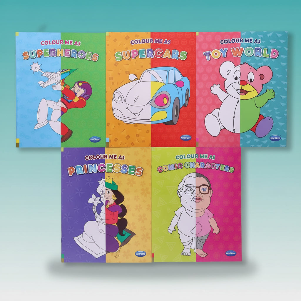 Navneet Colour Me As Comic Characters by Gifthubmart
