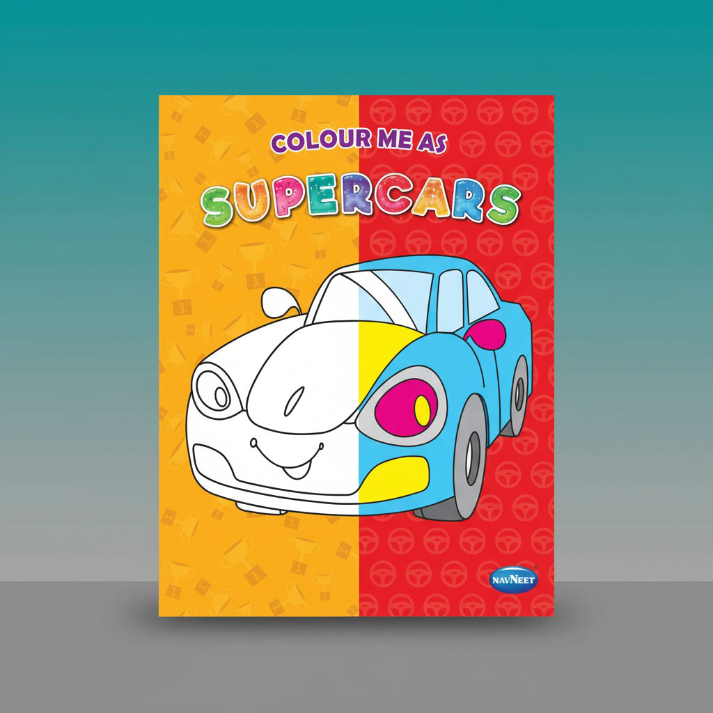 Navneet Colour Me As Supercars by Gifthubmart