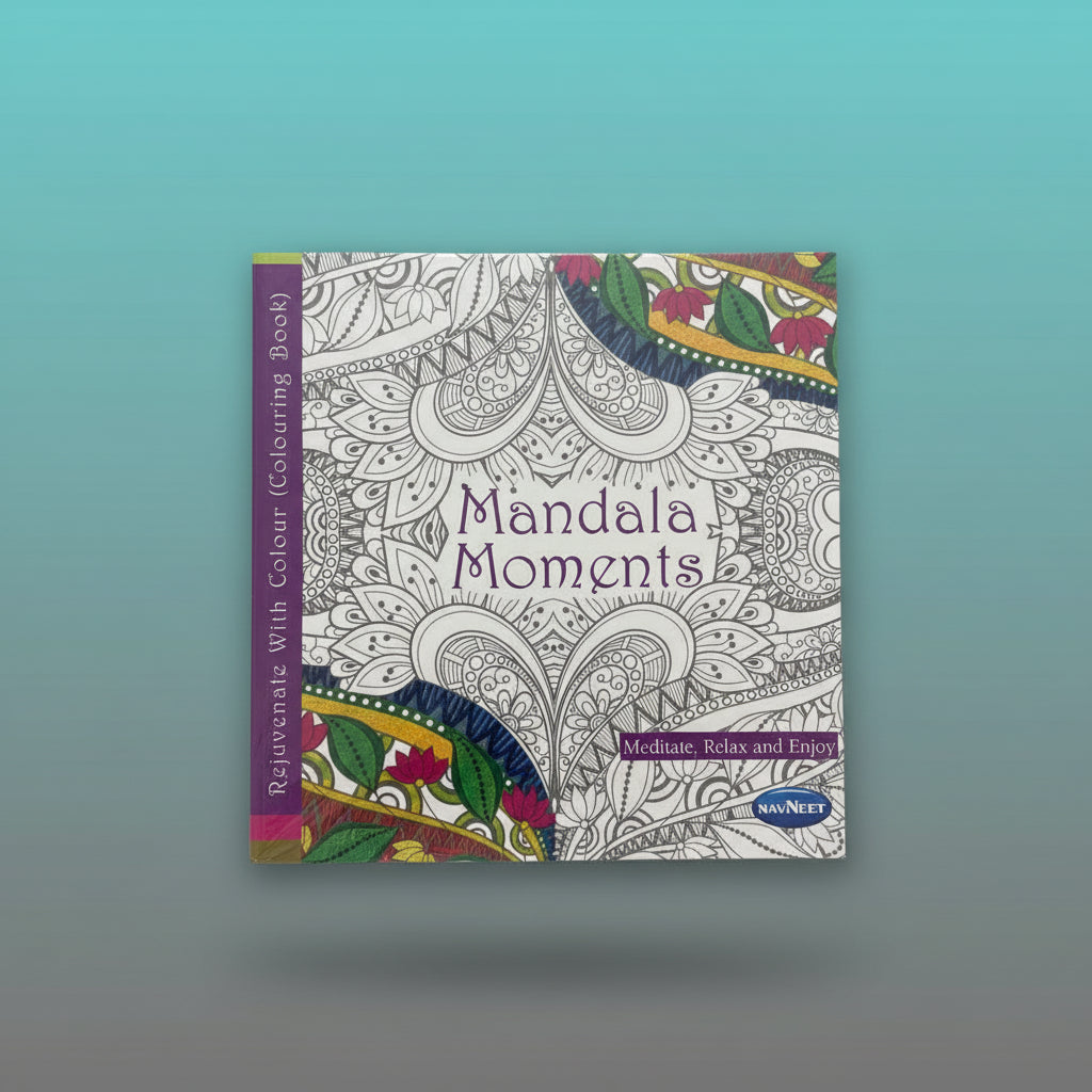 Navneet Colouring Book- Mandala Moments by Gift Hub Mart