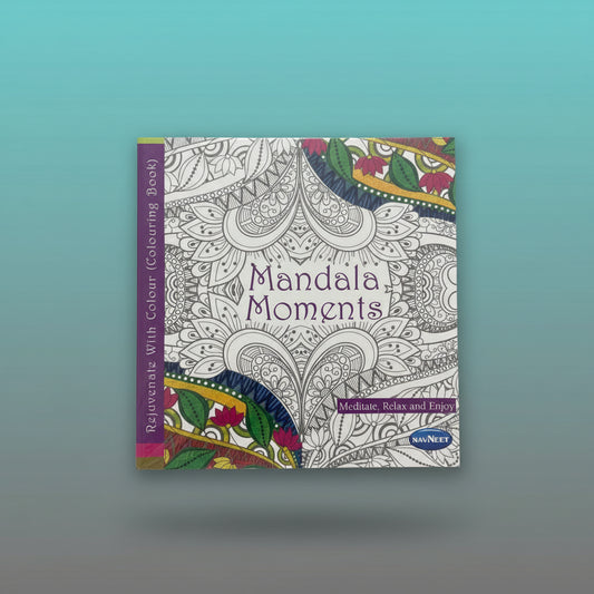 Navneet Colouring Book- Mandala Moments by Gift Hub Mart