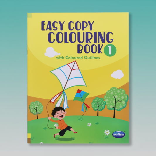 Navneet Easy Copy Colouring Book 1 by Gifthubmart