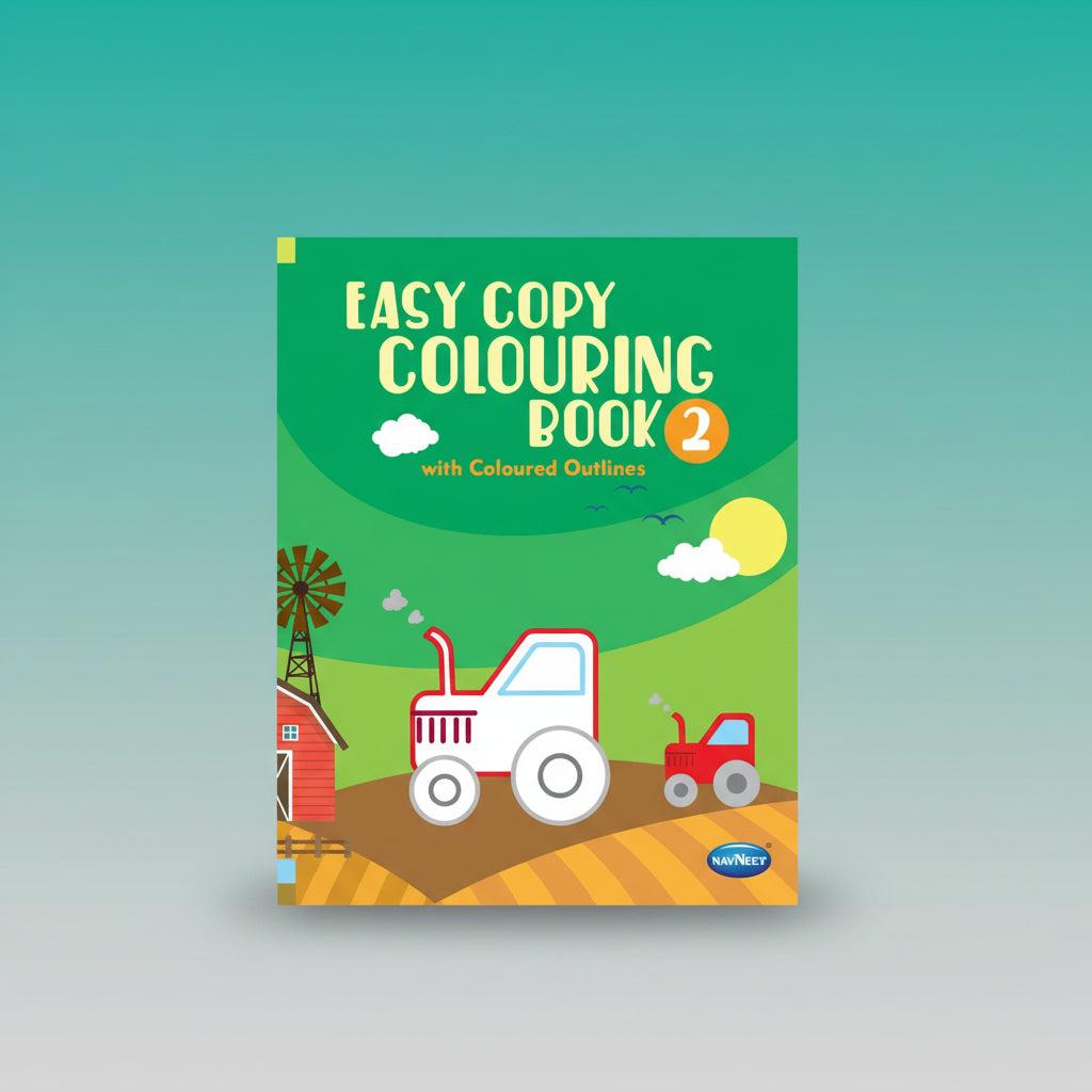 Navneet Easy Copy Colouring Book 2 by Gifthubmart
