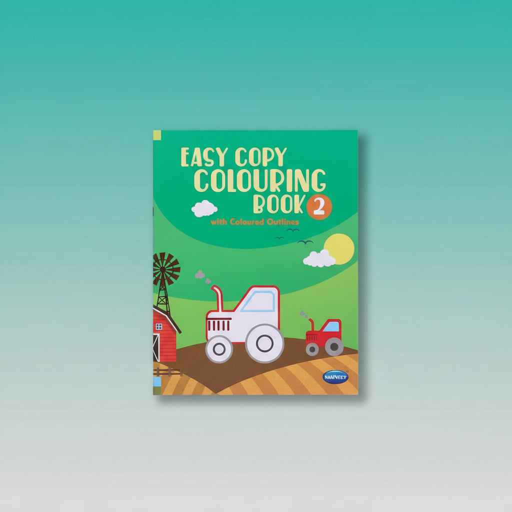 Navneet Easy Copy Colouring Book 2 by Gifthubmart