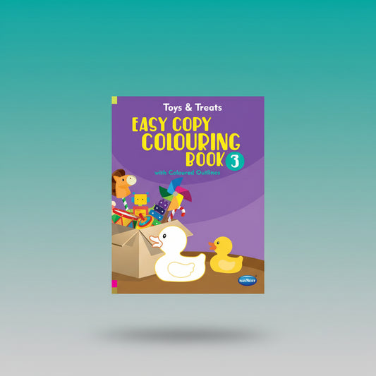 Navneet Easy Copy Colouring Book 3 by Gifthubmart