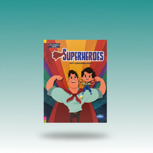 Navneet Fun Fantasy Series- Superheroes by Gift Hub Mart