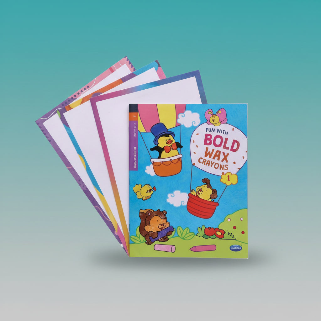 Navneet Fun with Bold Wax Crayons 1 by Gifthubmart