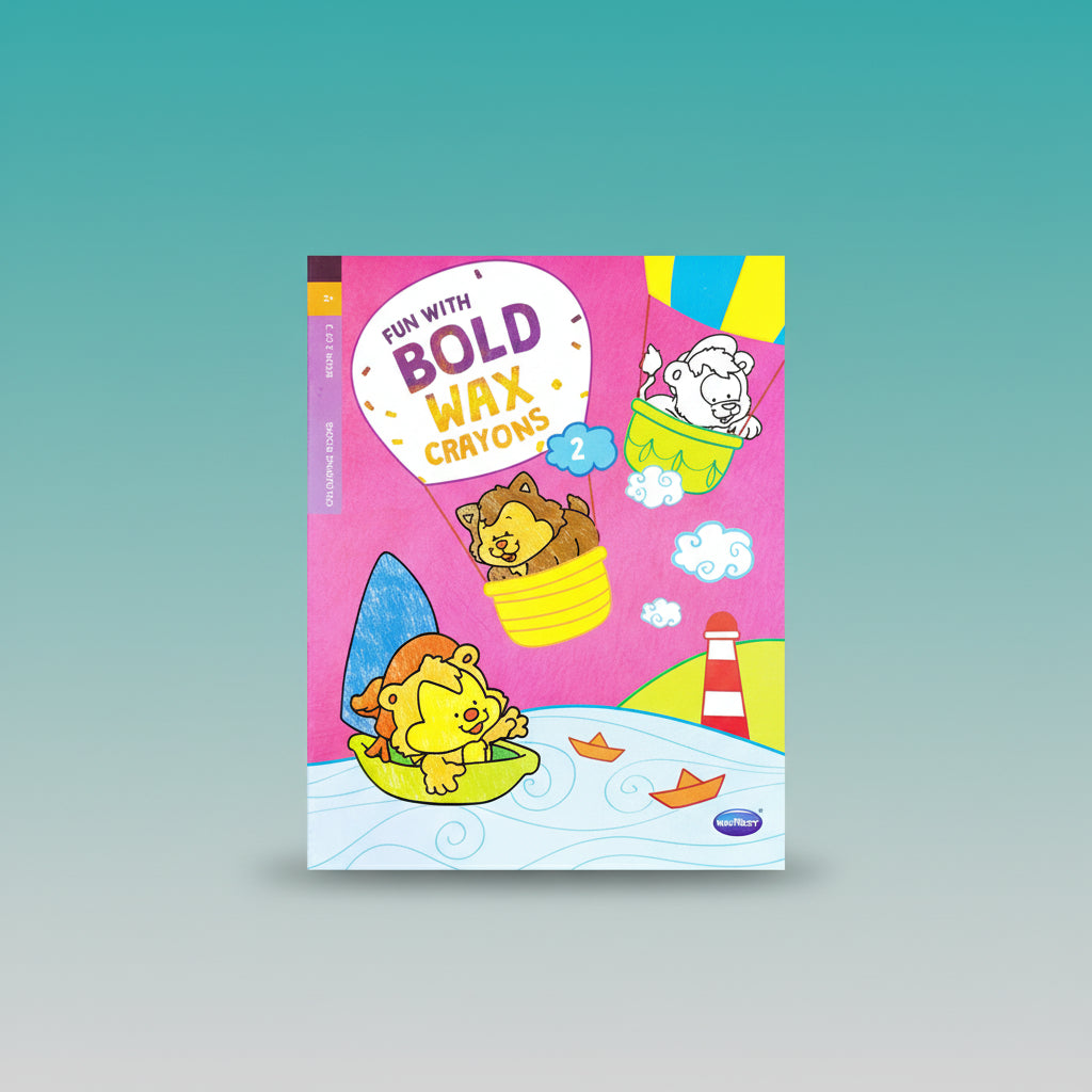 Navneet Fun with Bold Wax Crayons 2 by Gifthubmart