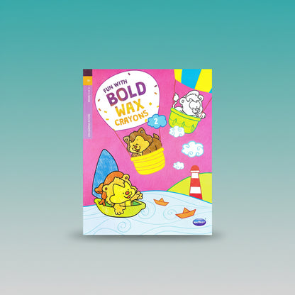 Navneet Fun with Bold Wax Crayons 2 by Gifthubmart