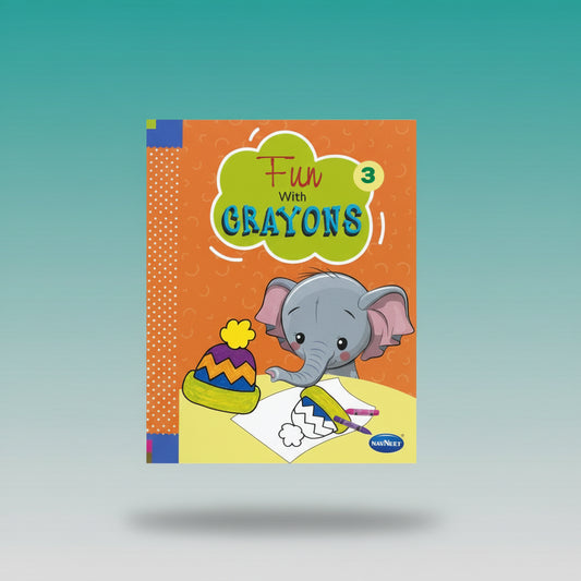 Navneet Fun with Crayons 3 by Gifthubmart