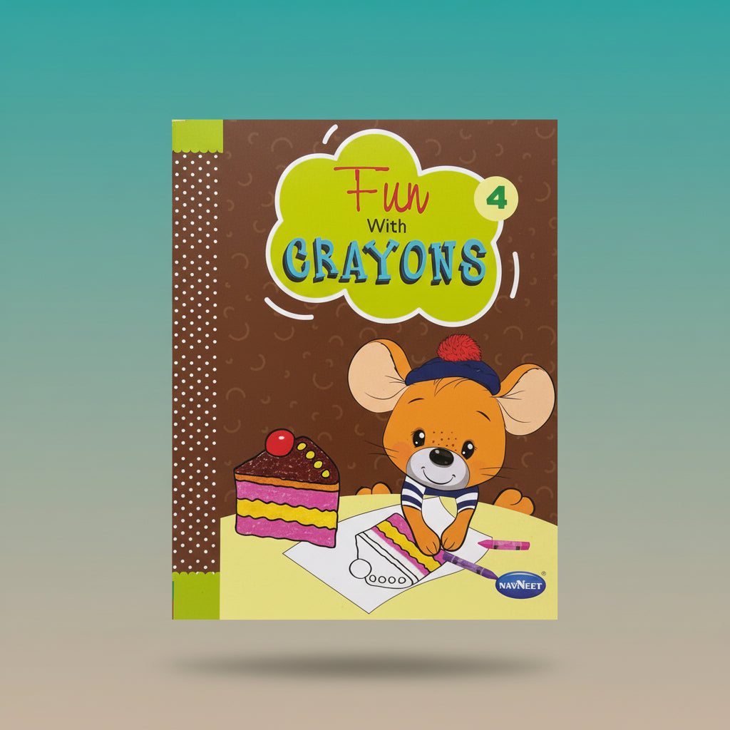 Navneet Fun with Crayons 4 by Gifthubmart
