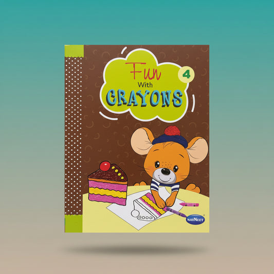 Navneet Fun with Crayons 4 by Gifthubmart