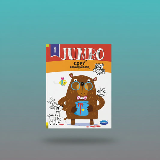 Navneet Jumbo Copy Colouring Book 1 by Gift Hub Mart