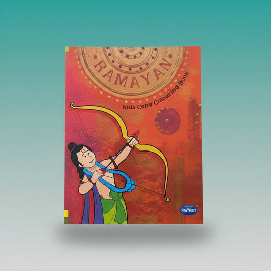 Navneet Kids Copy Colouring Book- Ramayan by Gift Hub Mart