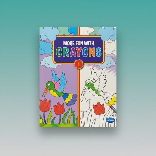 Navneet More Fun with Crayons 1 by Gifthubmart